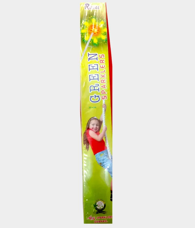 #33 30 cm Green Sparklers